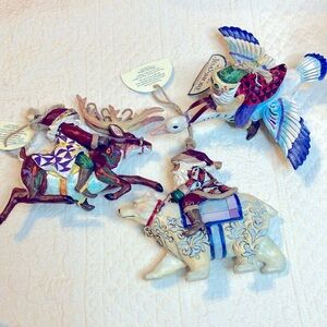 Set of 3 Jim Shore 2006 Heartwood Creek collection